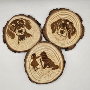 Wooden Coasters - Dog Collection