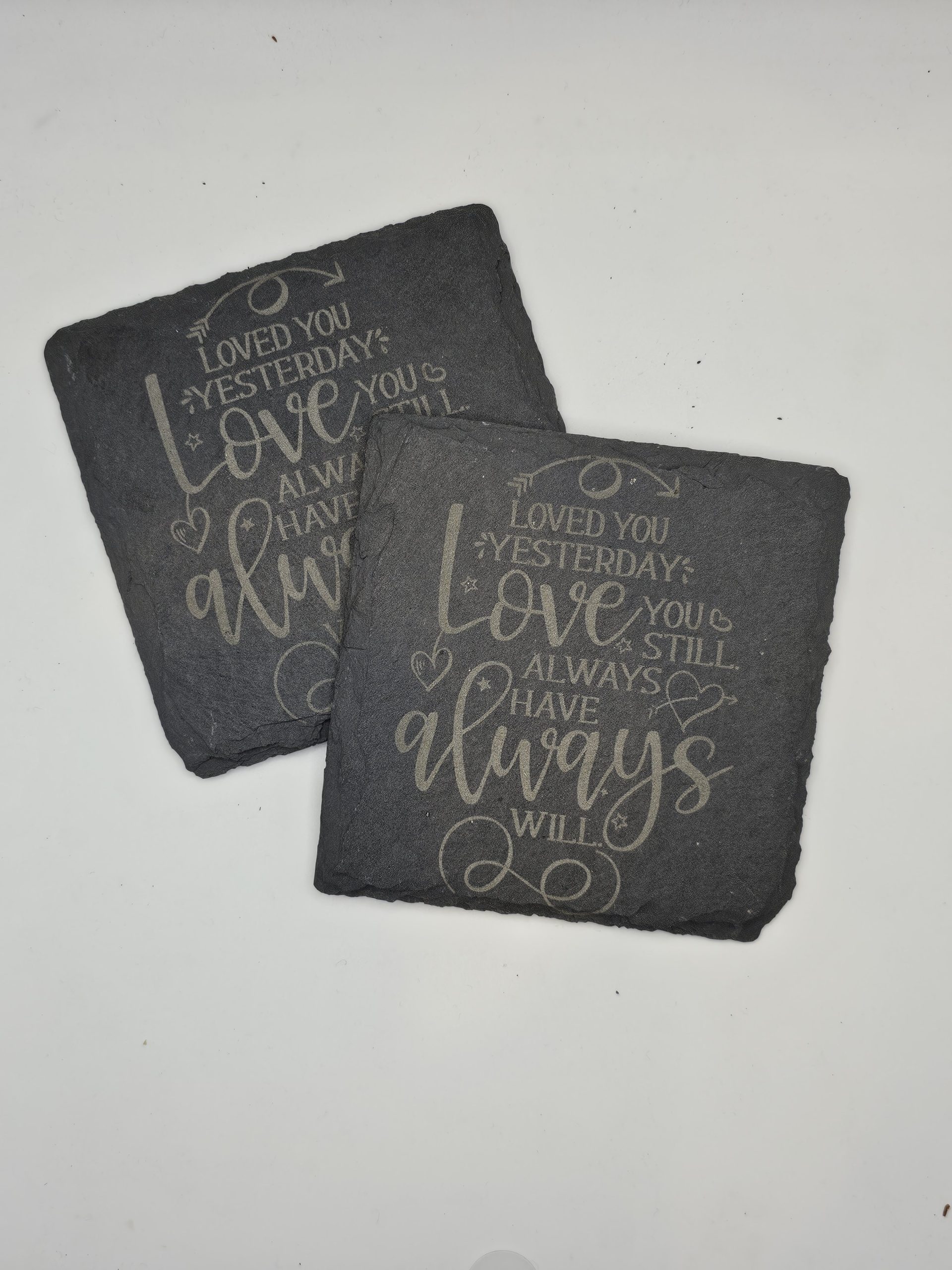 Slate Coasters - Romantic Collection - Image 4