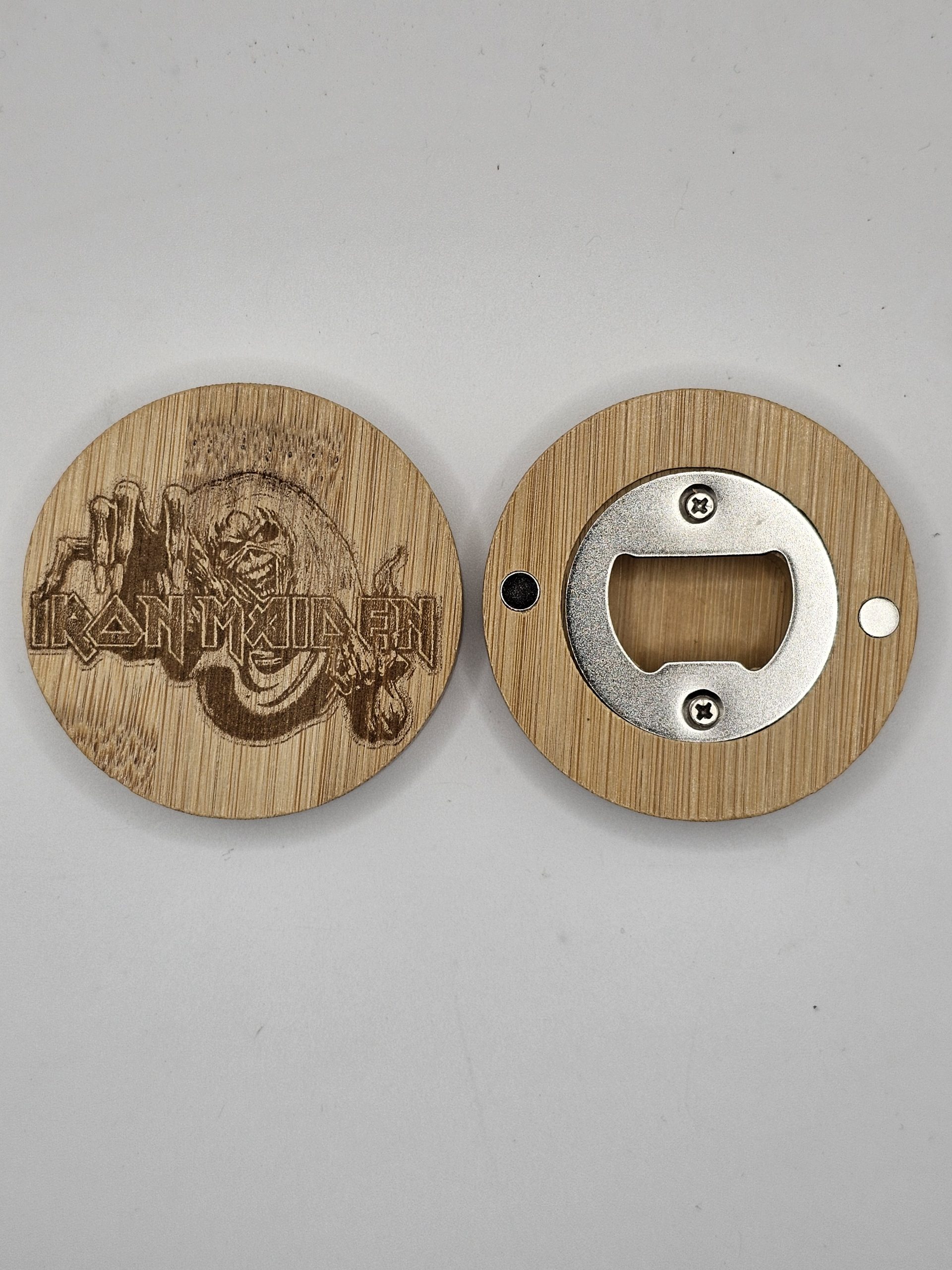 Wooden Bottle Opener - Fridge Magnet - Bands - Image 9