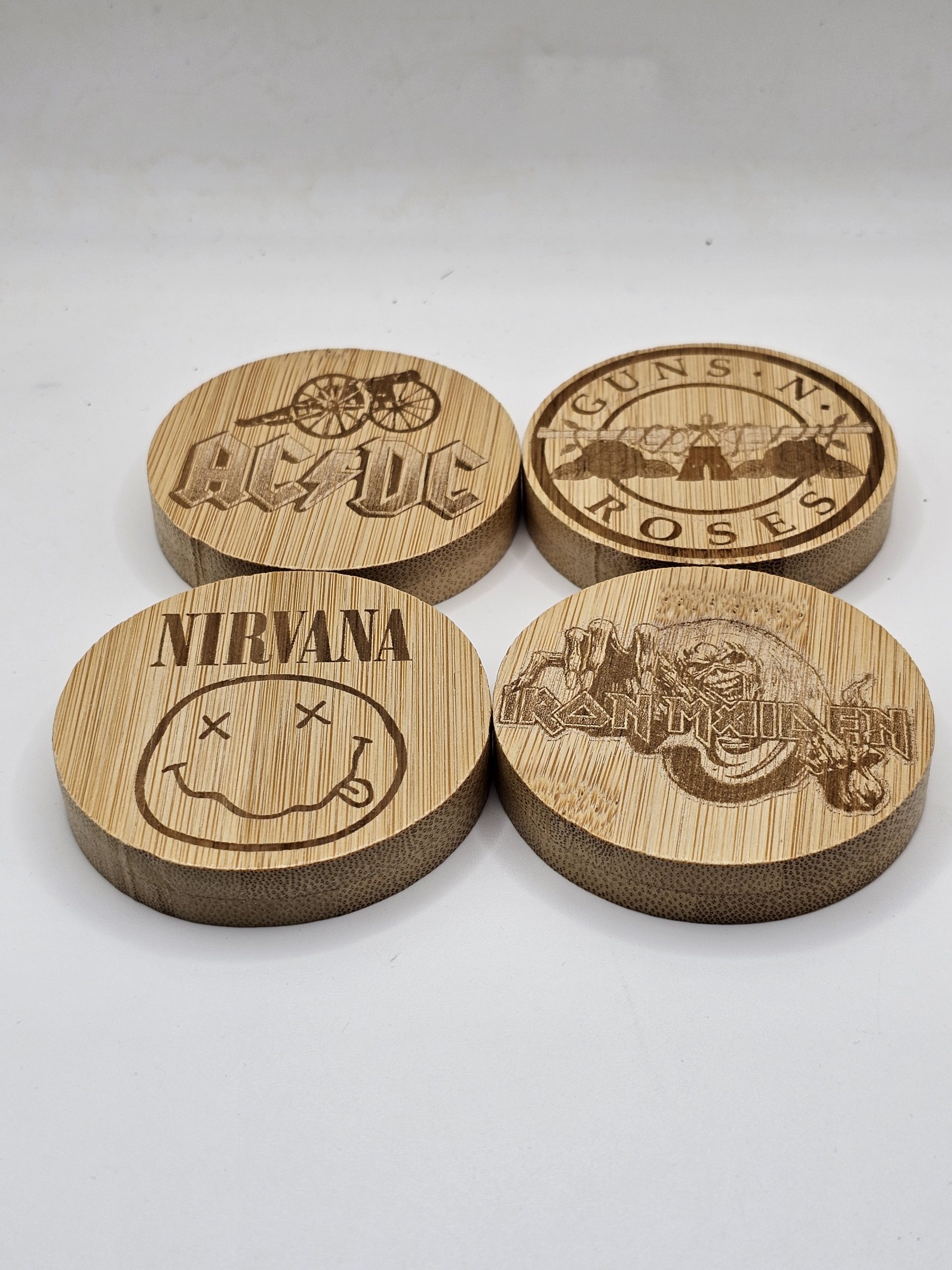 Wooden Bottle Opener - Fridge Magnet - Bands - Image 2