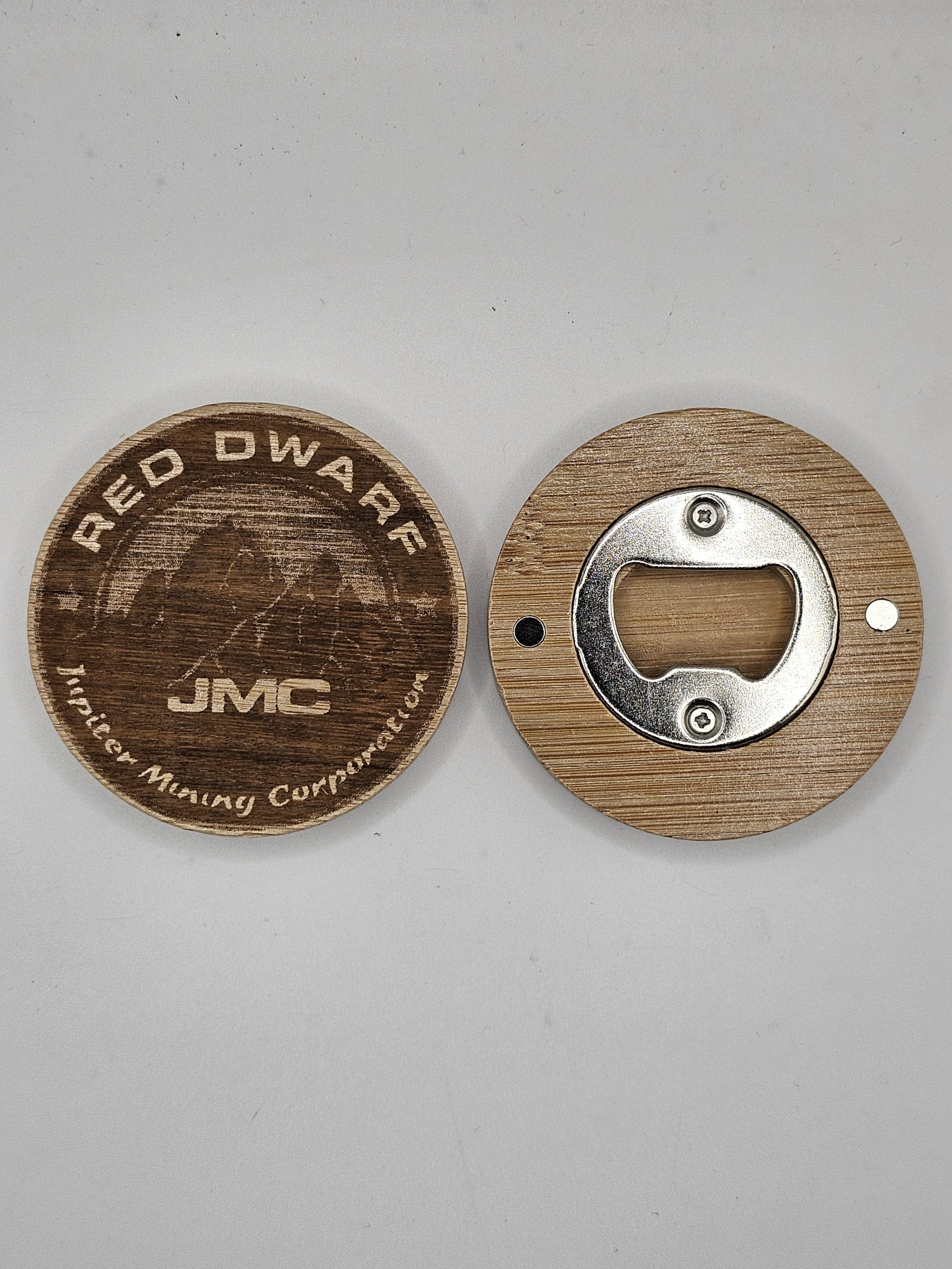 Wooden Bottle Opener - Fridge Magnet - Various Designs - Image 6