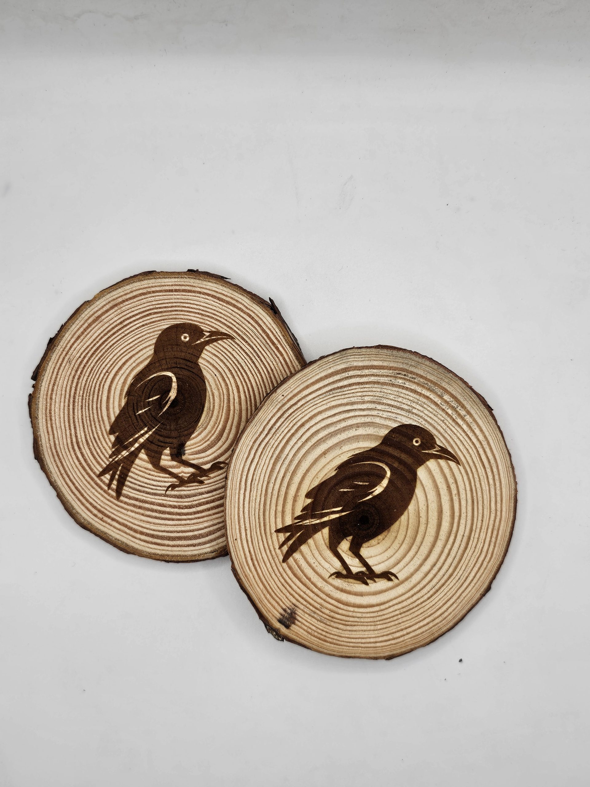 Wooden Coasters - Bird Designs - Image 6