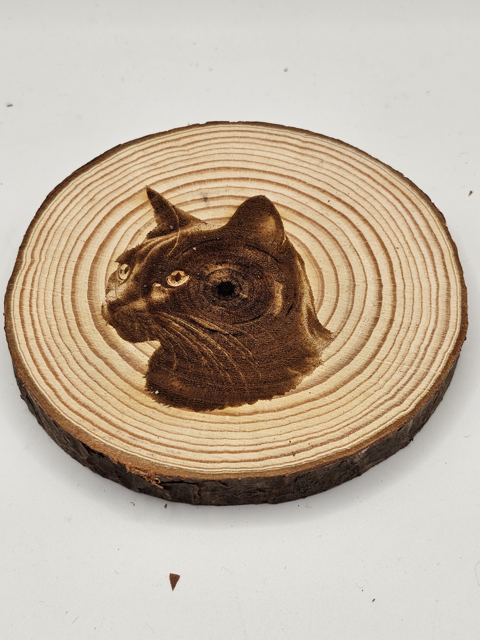 Wooden Coasters - Cat Designs - Image 3