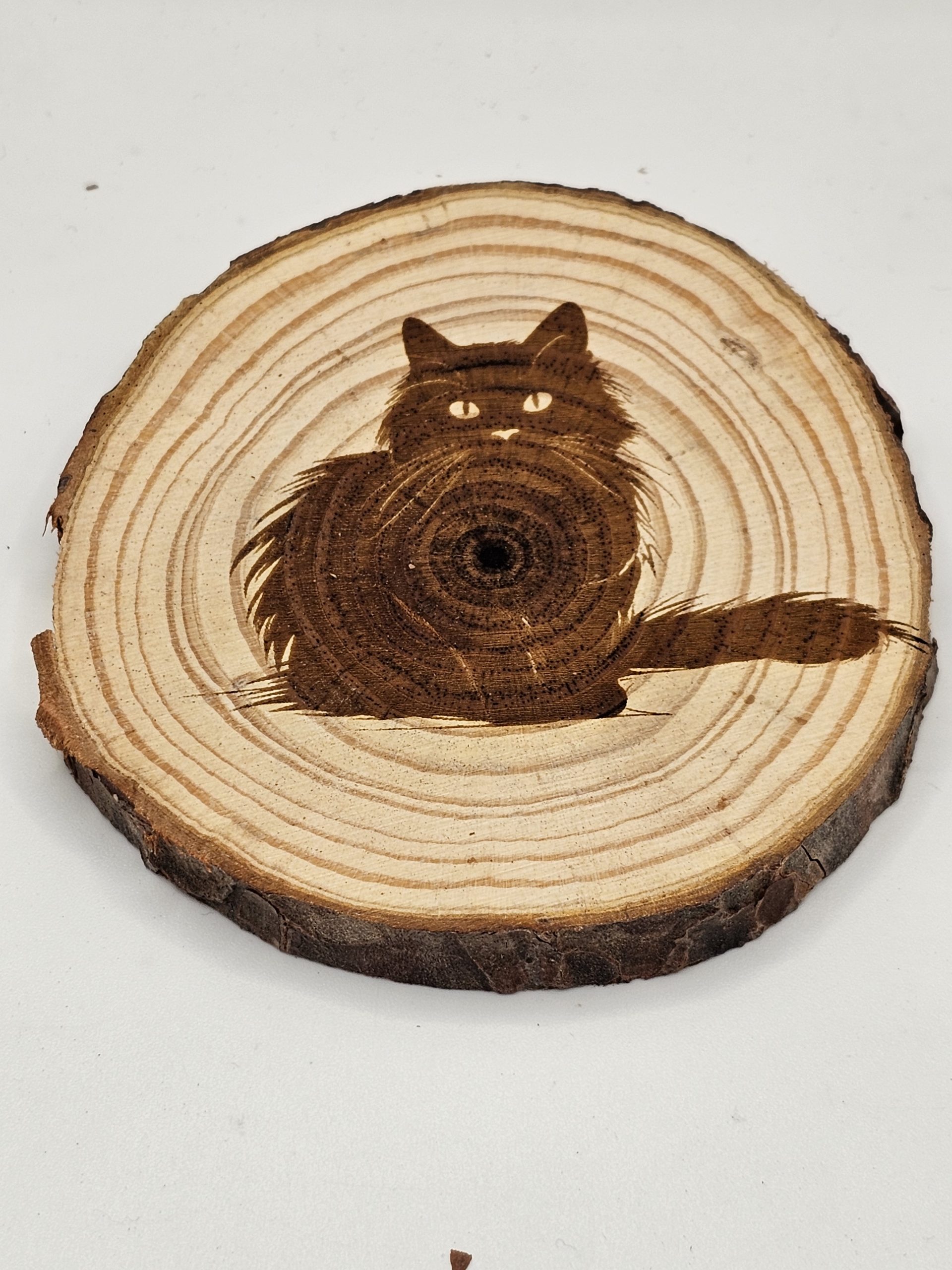 Wooden Coasters - Cat Designs - Image 17