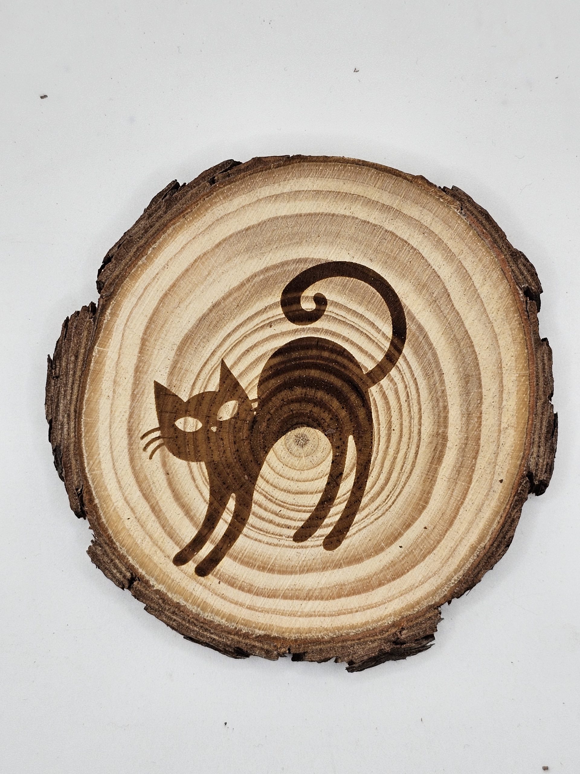 Wooden Coasters - Cat Designs - Image 10