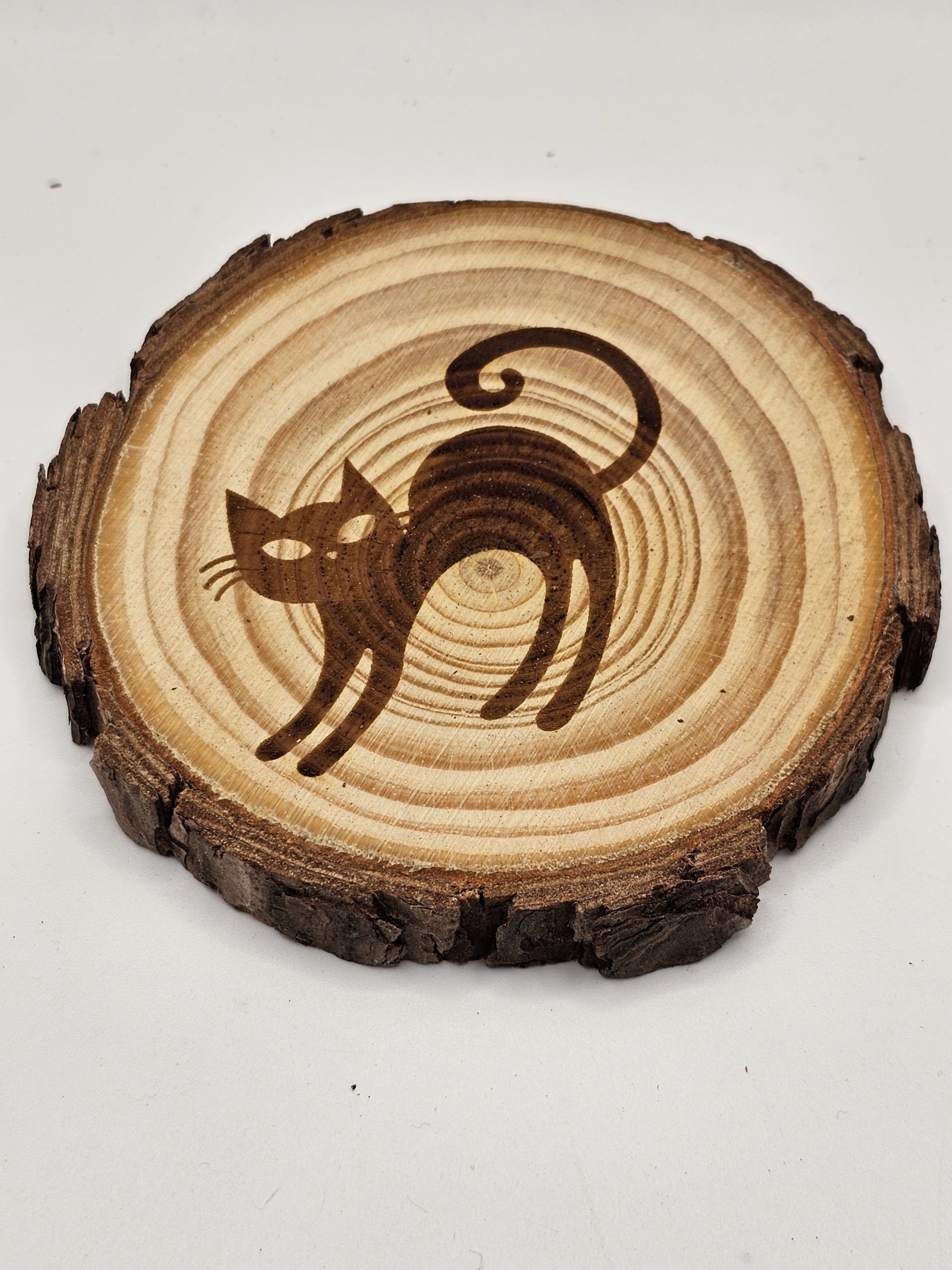 Wooden Coasters - Cat Designs - Image 11