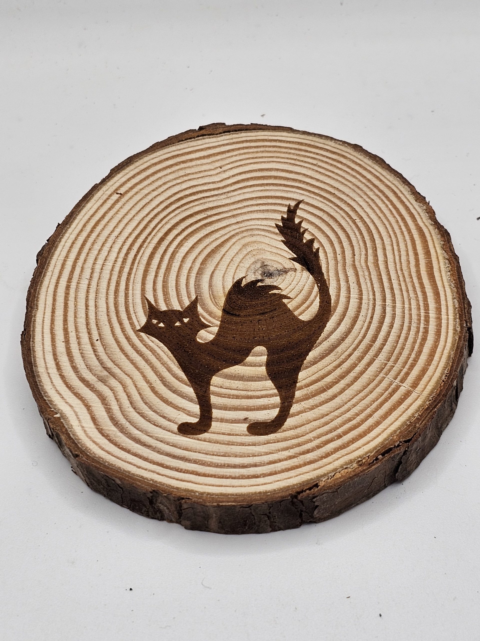 Wooden Coasters - Cat Designs - Image 9